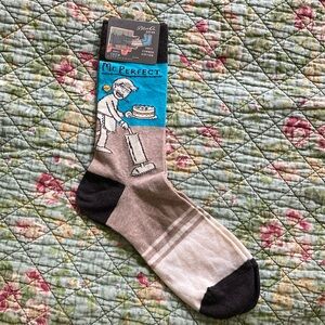 “Mr Perfect “ novelty socks sz 7-12 NWT Boyfriend, Father’s Day, Valentines